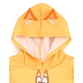 thumbnail image 6 of Bluey Big Girls' Cosplay Hooded Dress Bingo Yellow, 6 of 7