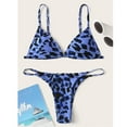 thumbnail image 2 of Women's High Waisted Bathing Suits Swimsuit Flower Printed Leopard Print Swimsuits for Women Tummy Control, 2 of 7