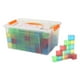 thumbnail image 2 of Cubos transparentes, bloques cuadrados para , juego de apilamiento, material didáctico para aprender matemáticas, 2 of 9