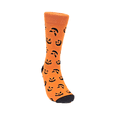 thumbnail image 2 of Pumpkin Face Patterned Socks (Adult Large - Men's Shoe Sizes 8-12), 2 of 4
