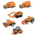 thumbnail image 3 of Aleación de juguetes de automóviles Fricción Powered Transport Vehicles Boys Girls Niños Conjunto educativo Fiesta Favors Favoritos Tipo 1 6 Piezas tholdsy FN001044-01B, 3 of 7