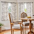 thumbnail image 2 of Cortinas JINCHAN Floral para Cocina 138x137 cm Lino Opaco, 2 of 9
