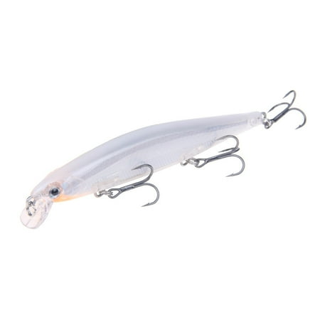 1Pcs 11cm 12.9g Topwater Wobbler 3D Eyes Fishing Lure Minnow Hard Bait 3 Fish Hooks CrankFish Bait Floating Fishing Tackle