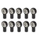 thumbnail image 1 of 10pcs M2.5 Link Rod Joint Ball End Holder for RC Model Car Black, 1 of 5