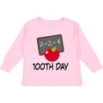 thumbnail image 3 of Inktastic 100th Day School Party Boys or Girls Long Sleeve Toddler T-Shirt, 3 of 5
