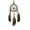 Brown, variant on JoyMoreHome Mini Dream Catcher - Car Interior Rearview Mirror Dangle Bag Pendant Charm
