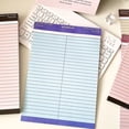 thumbnail image 2 of Korean-style Instagram-worthy color-blocked B5 tear-off paper notebook, high-value, minimalist American-style student memo pad., 2 of 9