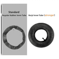thumbnail image 6 of 4 Pack 2.80/2.50-4 Inch Inner Tube with TR87 Bent Valve Stem for , Lawn Mowers, Wheelbarrows, Hand Trucks, 6 of 7