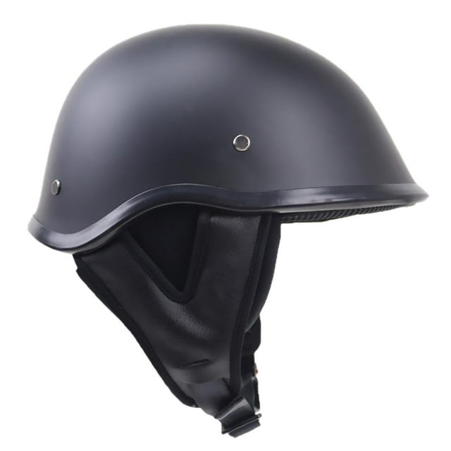 Medio casco plano de cara abierta para motocicleta DOT para Cruiser Chopper METRO Cola Motocicleta montando medio casco