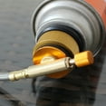 thumbnail image 4 of Tête de Réchaud de Camping Extérieur Convertisseur Rond en Alliage d'Aluminium Adaptateur de Conversion de Brûleur, 4 of 8
