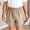 Khaki, variant on Tranfacy Toddler Summer Shorts Solid Loose Daily Half Pants