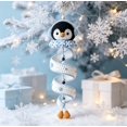 thumbnail image 4 of Amigurumi Crochet Kit Winter Penguin Ornament Handmade Holiday Needlework Supplies For Beginner DIY Decor, 4 of 5