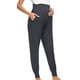 thumbnail image 5 of ShomPort Maternity Joggers with Pocket Solid Color Pregnancy Sweatpants Soft Workout Active Pants For Women, 5 of 5