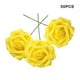 thumbnail image 2 of 50 Piezas Flores Artificiales Bewildely Amarillo Rosa Espuma Reutilizable, 2 of 6