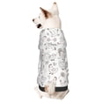 thumbnail image 1 of Fotbe Funny Chicken Sudadera con Estampado para Perros Pequeños – Suéter con Capucha para Mascotas, Tela Suave de Forro Polar con Bolsillo-Large, 1 of 7