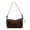 Coffee, variant on SPEKSEE PU Leather Crossbody Bag Frosted Shoulder Bag Large Commute Tote Handbag