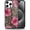 Leopard Lip, variant on Cheetah Print Phone Case for iPhone 16 Hibiscus & Leopard Print Phone Case (Military Grade Drop Protection) Slim Shockproof Phone Cover for Girls Women