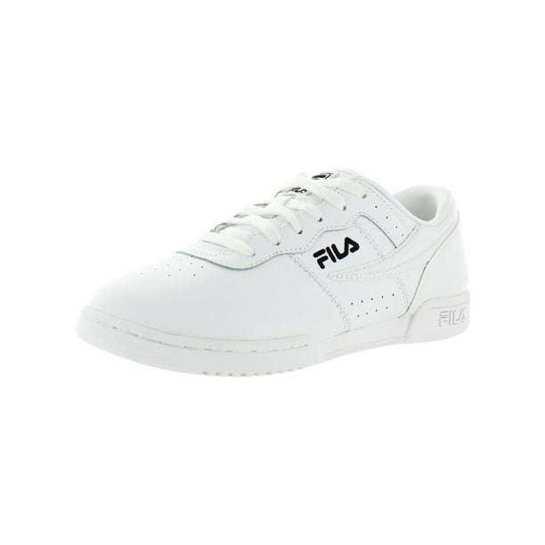 FILA - Fila Mens Original Fitness Trainers Leather Sneakers White 6.5 ...