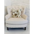 thumbnail image 2 of Plutus Valencia Rouge Luxury Throw Pillow, 2 of 3