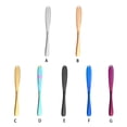 thumbnail image 2 of Billuyoard Cuchillo multifuncional de acero inoxidable para mantequilla y queso, cuchillo de mantequilla de acero inoxidable Cocina y Comedor Oro, 2 of 6