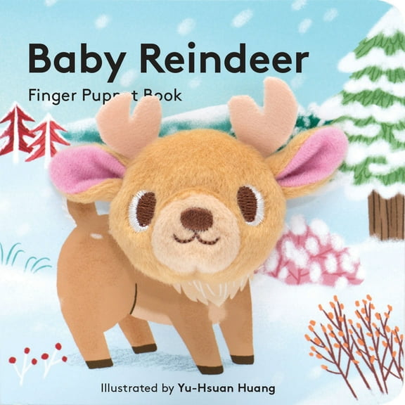 Little Finger Puppet Baby Reindeer: Finger Puppet Book: (Finger Puppet Book for Toddlers and Babies, Baby Books for First Year, Animal Finger, (Board Book)