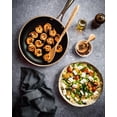 thumbnail image 4 of Gotham Steel 5-Piece Cast Textured Aluminum Ceramic Nonstick Cookware Set in Copper, 4 of 4