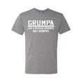 thumbnail image 2 of Wild Bobby,Grumpa Like A Regular Grandpa Only Grumpier, Father's Day, Men Premium Tri Blend Tees, Premium Heather, 2XL, 2 of 3