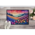 thumbnail image 2 of Carolines Treasures DAC1439JMAT 24 x 36 in. Unisex Hyacinths in Color Indoor or Outdoor Mat, 2 of 5