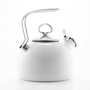 Chantal Tea Kettle Classic Harmonica Whistling Teakettle, 1.8 quart, Marigold