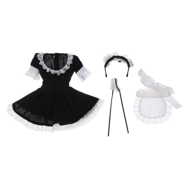 Muñeca hecha , de , diadema 1/4 BJD, ropa de princesa, juguetes para niños