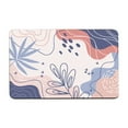 thumbnail image 2 of Diatomite Bathroom Mat | Super Absorbent Quick-Drying Rug for Shower, Sink, Toilet | Non-Slip Rubber Back | Modern Multicolor | 16x24in | Washable Floor Mat for Doorway, Entry, Bath, 2 of 8