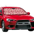 thumbnail image 2 of Bingfone Rose Flowers Car Windshield Sun Shade Protector Keep Your Vehicle Cool Sun Shield Visor Cover Foldable for Car Truck SUV-Medium, 2 of 8