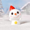 thumbnail image 4 of XWSHYW Juguetes para Niños Feliz Navidad Papá Noel Muñeco Nieve Linda Pareja Adorno Nieve Juguetes, 4 of 5