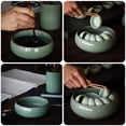 thumbnail image 4 of 1 pieza de limpiador de pinceles de tinta, tetera de celadón, cuenco para té, accesorios para la ceremonia del té, 4 of 5