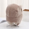 thumbnail image 3 of SPRING PARK Ladies Cat Ear Beanie Winter Hat Cute Cat Knitted Hat Winter Knit Cable Ear Flap Hat for Women Girls for Outdoor, 3 of 7