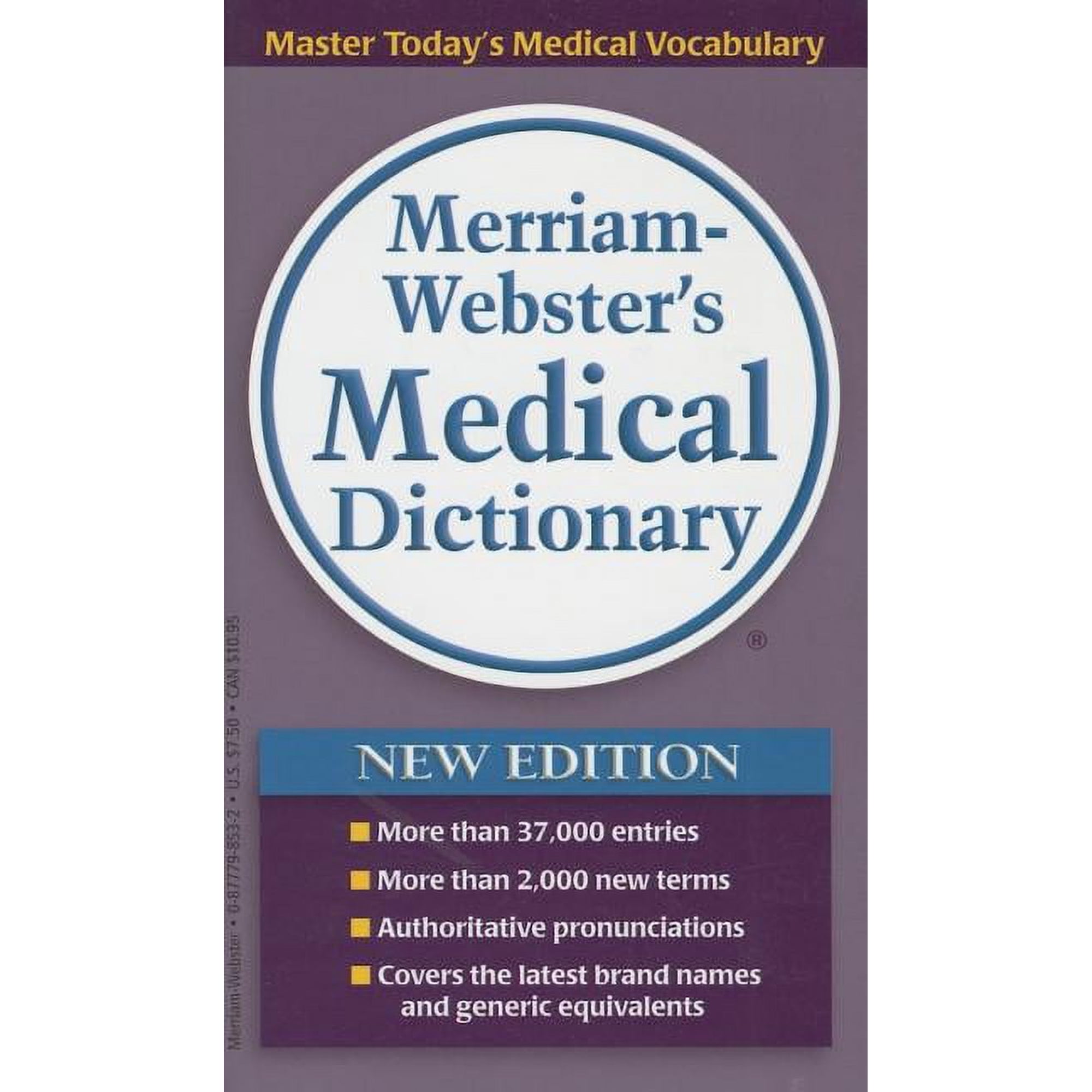 Merriam-Webster's Medical Dictionary (Paperback)