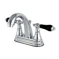 Kingston Brass KS7611PKL 4 in. Centerset Bathroom Faucet, Polished Chrome