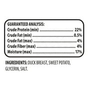 Golden Rewards Sweet Potato Wrapped with Duck Premium Treats for Dogs, 16 oz Bag