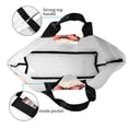 thumbnail image 4 of Fotbe Butterfly Over Lavender Bolsa Tote Estética de Lona con Estampado para Mujer - Bolsa Reutilizable de Hombro Casual para Vacaciones, Compras, Trabajo y Gimnasio, 4 of 8