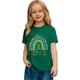 thumbnail image 3 of CAIXIA 100 Days of School Shirt Kids Toddler Boys Girls Happy 100th Day of School Costume T-Shirt Short Sleeve Tops Tee,Dark Green, 3 of 7