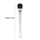 thumbnail image 4 of Ofertas Únicas 1 Pc Cepillo de Máscara Facial de Doble Cabeza Ligero 5.31" de Longitud Tonos Negro y Plata, 4 of 5