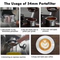 thumbnail image 3 of Bottomless Portafilter 54mm for Series and Espresso, 3 of 5