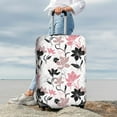 thumbnail image 7 of Fuzoiu Lilies Flowers Print Suitcase Cover,Washable Luggage Covers for Suitcase,Elastic Luggage Protector Cover,Scratch Resistant Travel Suitcase Covers-Small, 7 of 7