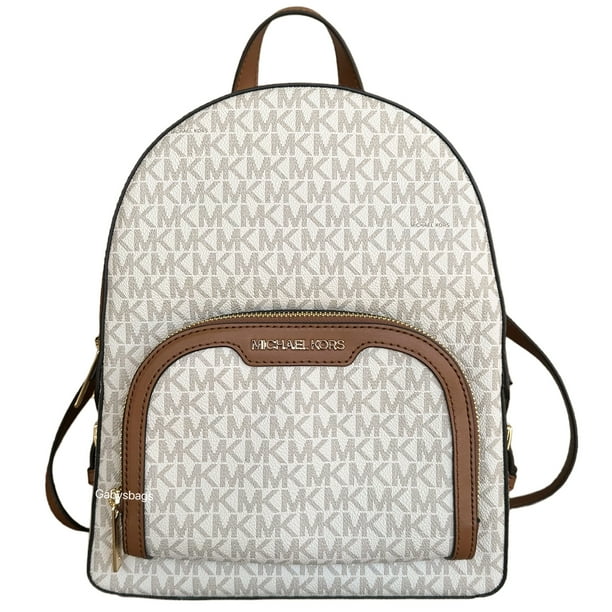 MICHAEL KORS リュックサック D35T1G4AB2B-VANILL Michael Kors Jaycee Medium Pebbled Leather Backpack Bag