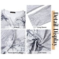 thumbnail image 6 of Fantaslook Henley Long Sleeve Shirts for Women Casual V Neck Fall Tops Dressy Work Blouses, 6 of 9