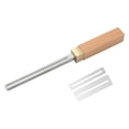 thumbnail image 3 of Lima para coronar trastes de guitarra Limas para bordes de trastes con 4 ranuras de coronación Herramienta de reparación y pulido de luthier para, 3 of 9