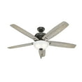 thumbnail image 2 of Hunter 60 inch Reveille Noble Bronze Ceiling Fan with LED Light Kit and Pull Chain, 2 of 9