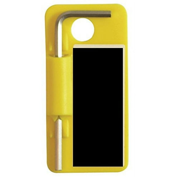 Bondhus 16205 3/32" Hex Tip Key L-Wrench BriteGuard Finish,Tag&Barcode,Short Arm