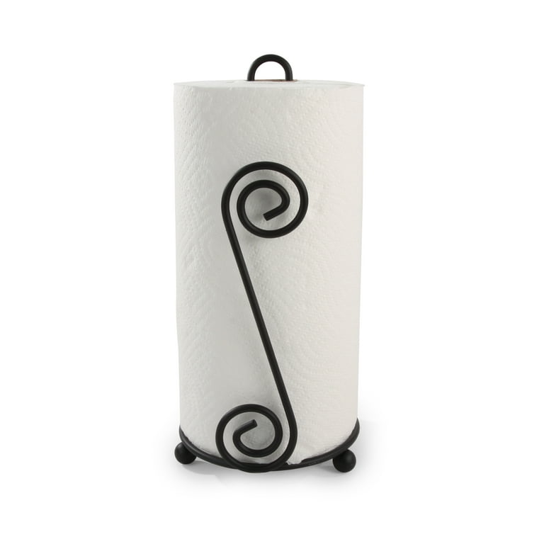 Spectrum Diversified White Magnetic Paper Towel Holder