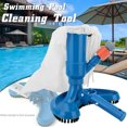 thumbnail image 6 of LELINTA Portable Pool Cleaning Kit, Above-Ground Swimming Pool Vacuum & Mounted Skimmer - Swimming Pool Leaf Terminator Vacuum - Debris Bags - Ground Sucker Eater, 6 of 8
